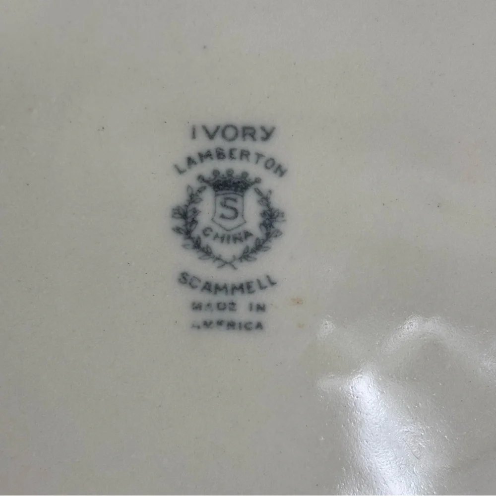 Scammell’s Lamberton Sperry’s Service Railroad Bowl ONE BOWL Replacement